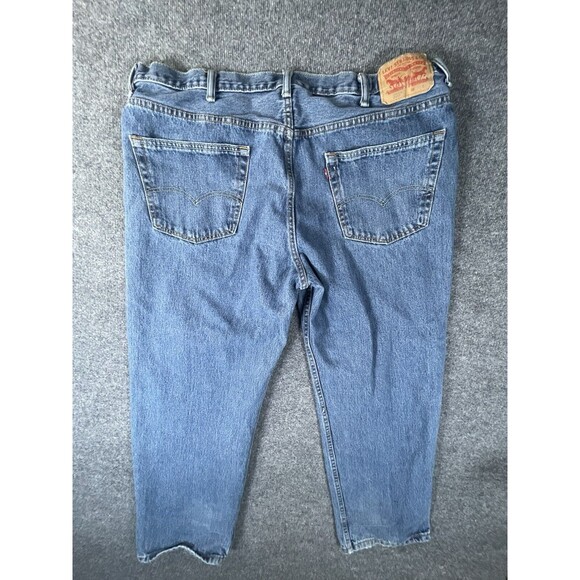 Levi's 550 Jeans Mens 44x30 Blue Loose Fit Straight Relaxed 90s Denim - Picture 2 of 12